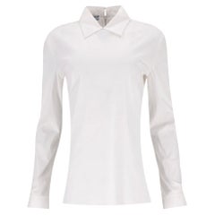 Camisa Prada De Algodón Con Cremallera Trasera