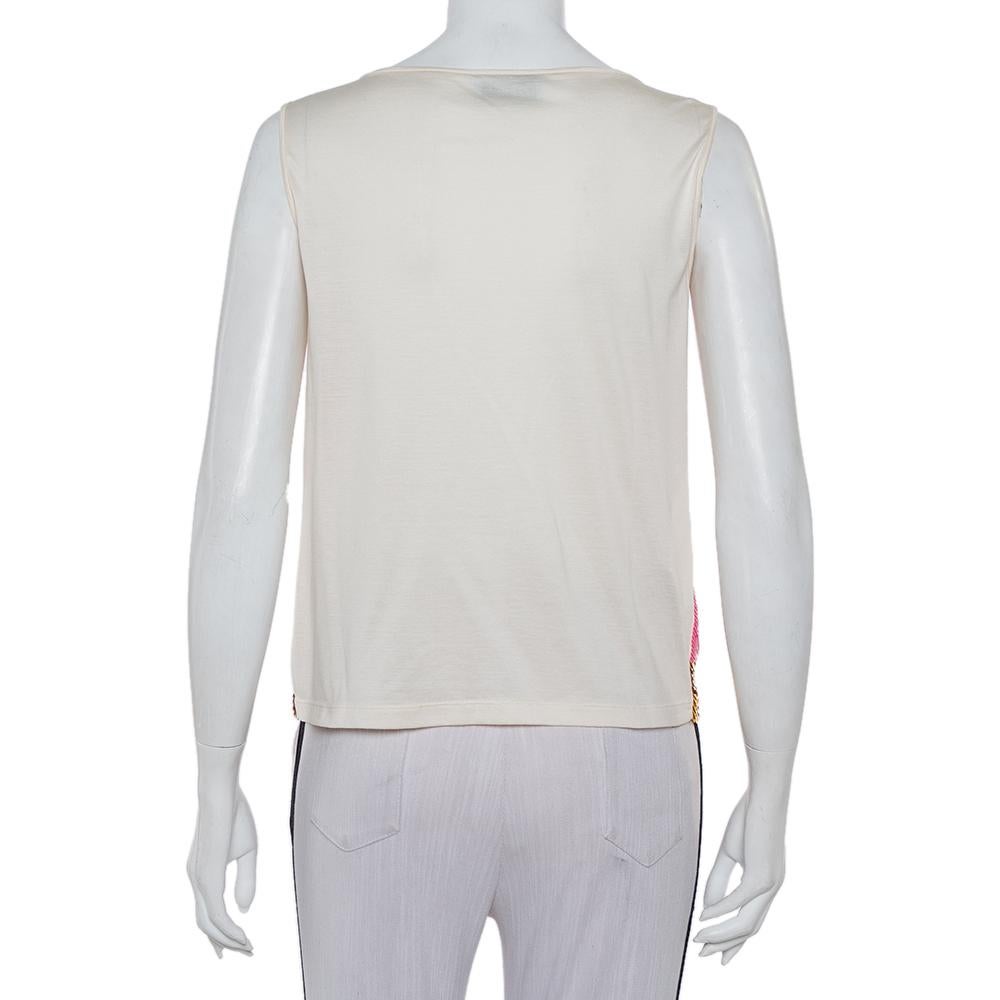 prada sequin top