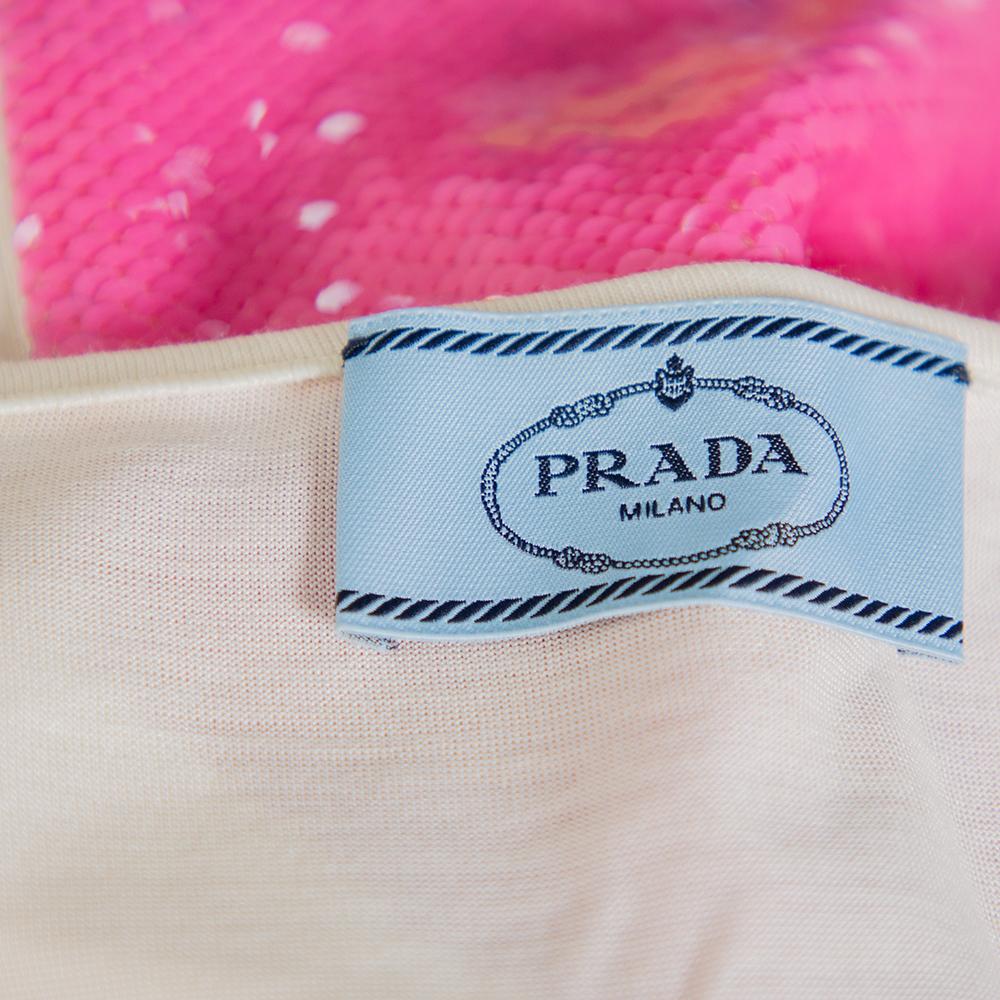 prada glitter top
