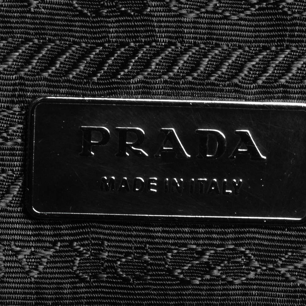 Prada Cream Patent Leather Satchel 3