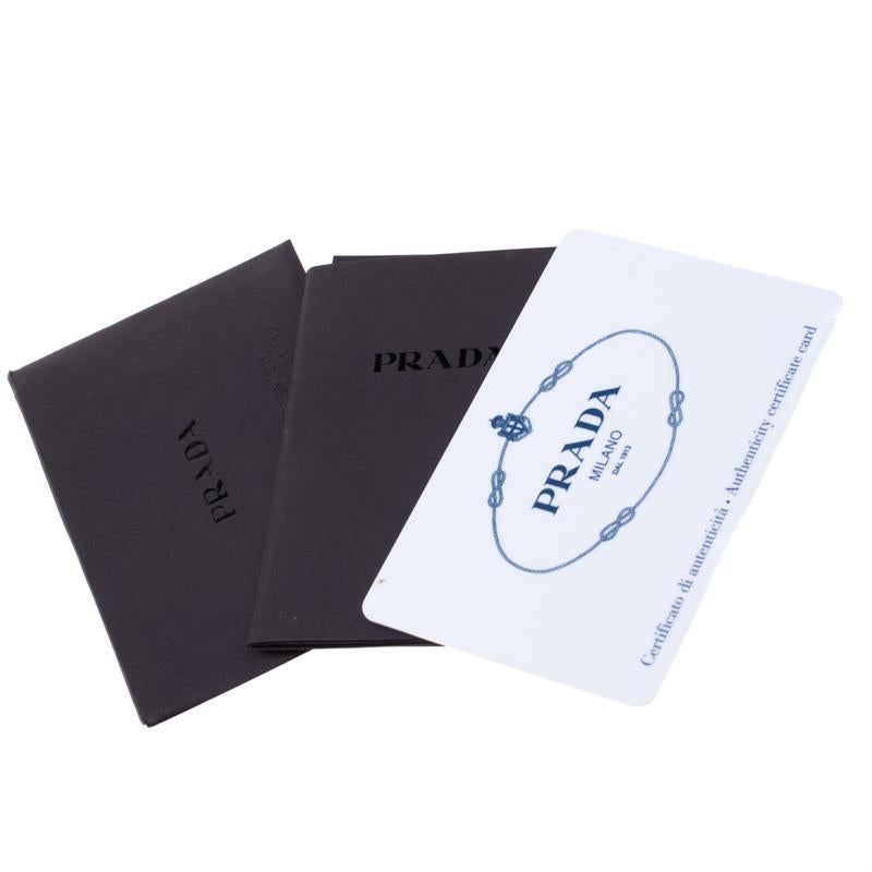 Men's Prada Cream Saffiano Cuir Leather Briefcase