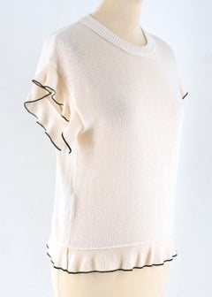 Prada Cream Wool blend Knit Top SIZE - Size US 0-2