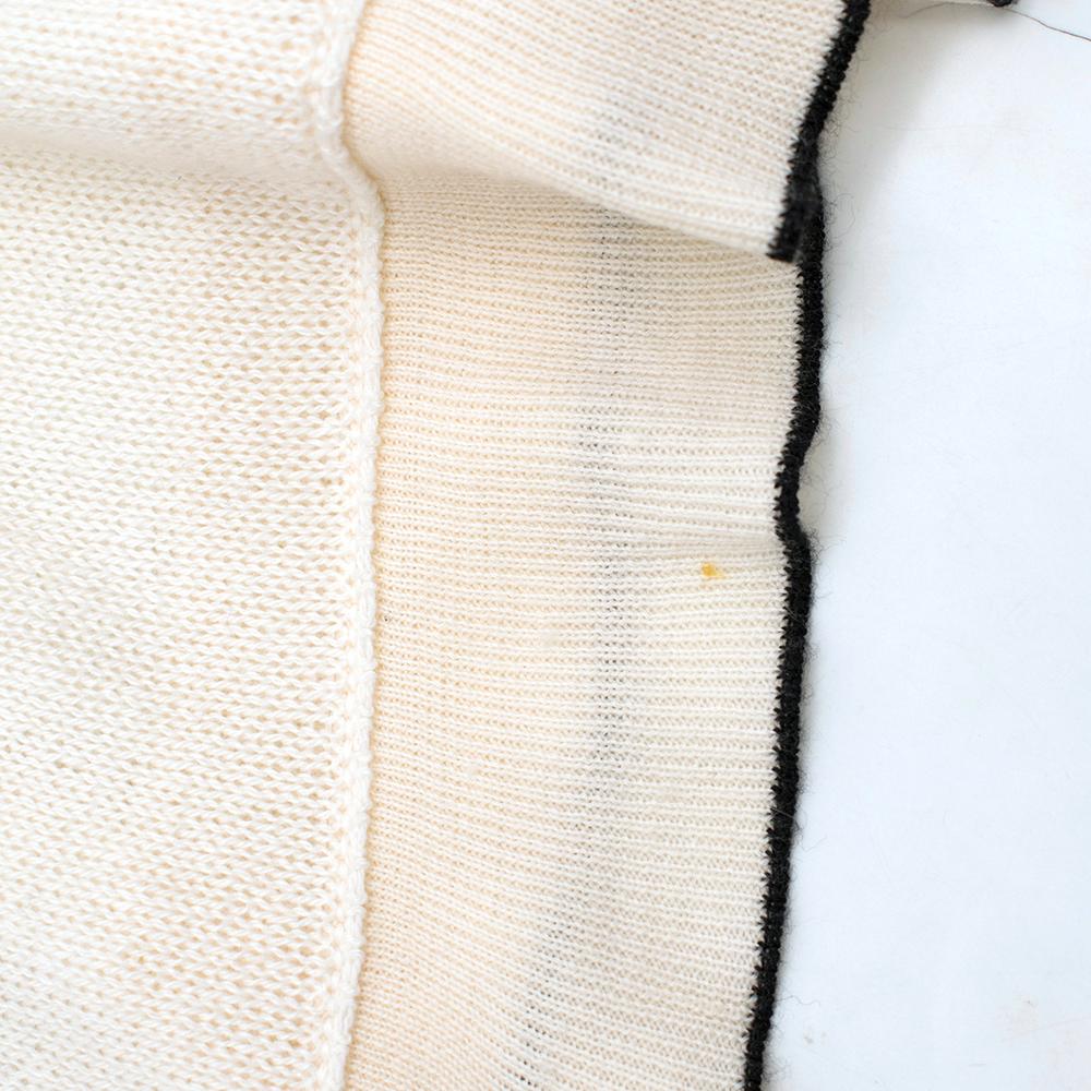 Prada Cream Wool blend Knit Top SIZE - Size US 0-2 1