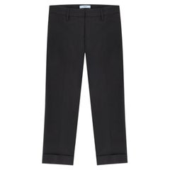 Prada Cropped Straight-Leg Trousers