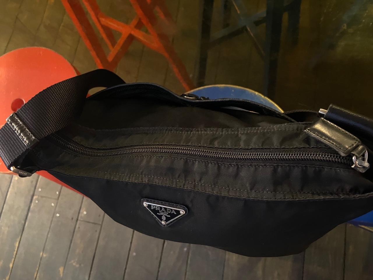 Prada Cross Body Nylon Bag In Excellent Condition In London, GB