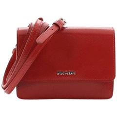 Prada Crossbody Bag Vernice Saffiano Leather Mini