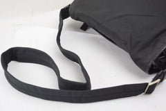 Prada Crossbody Messenger 867319 Black Nylon Laptop Bag
