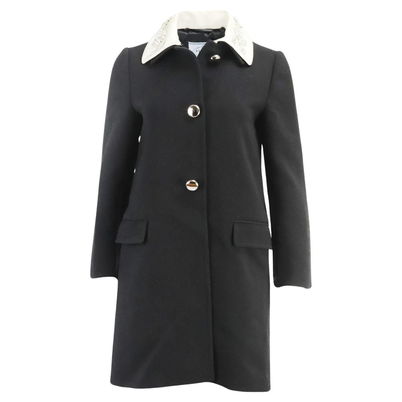 Prada Brown Cotton Coat
