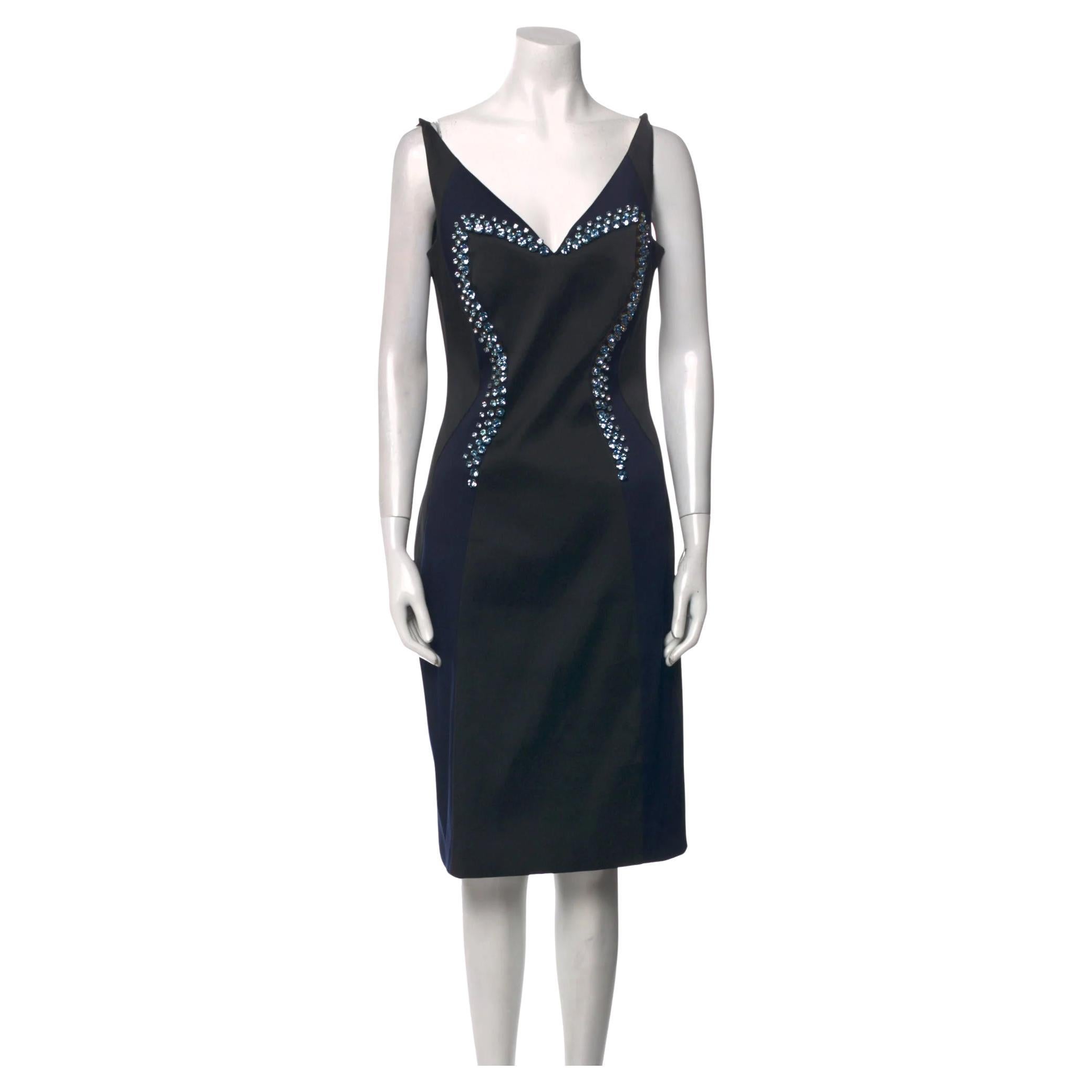 Prada crystal embellishments dress, Collection S/S 2012 For Sale