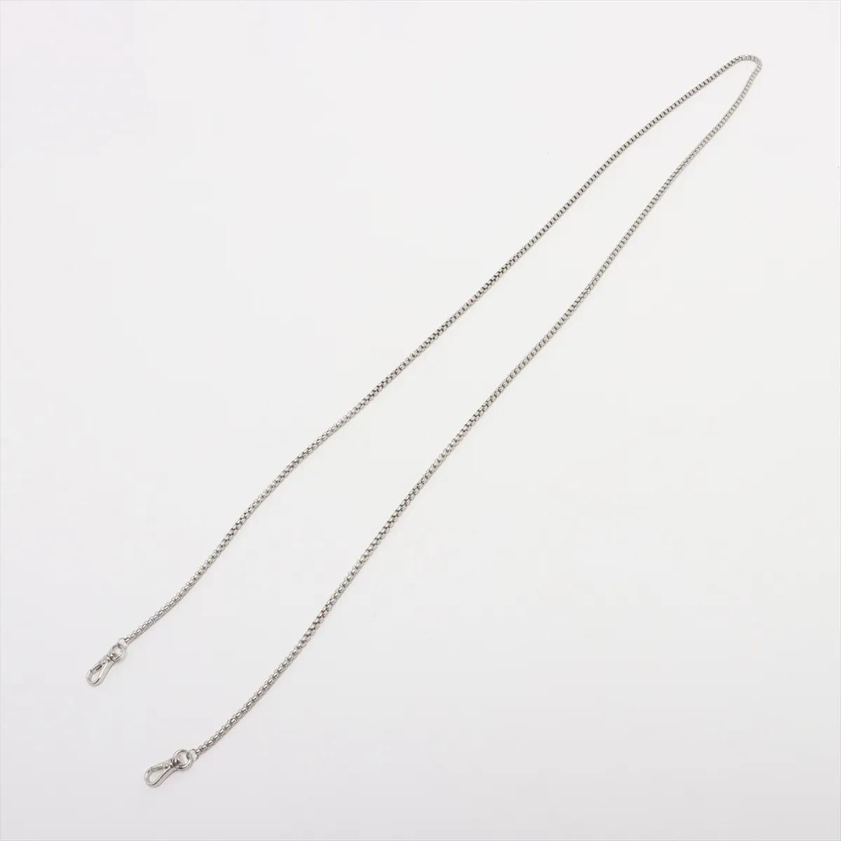 Prada: borsa a tracolla con cristalli e strass e catena in raso in vendita 1