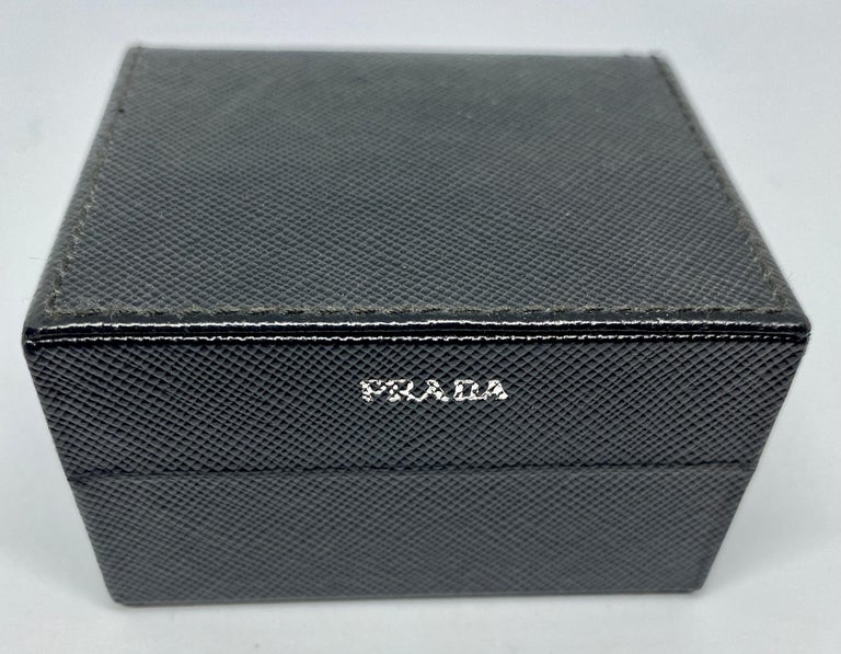 Prada cufflinks hotsell