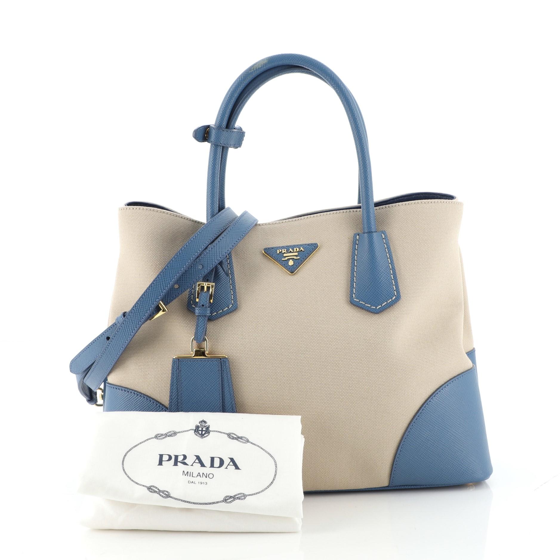 Prada cuir tote new arrivals