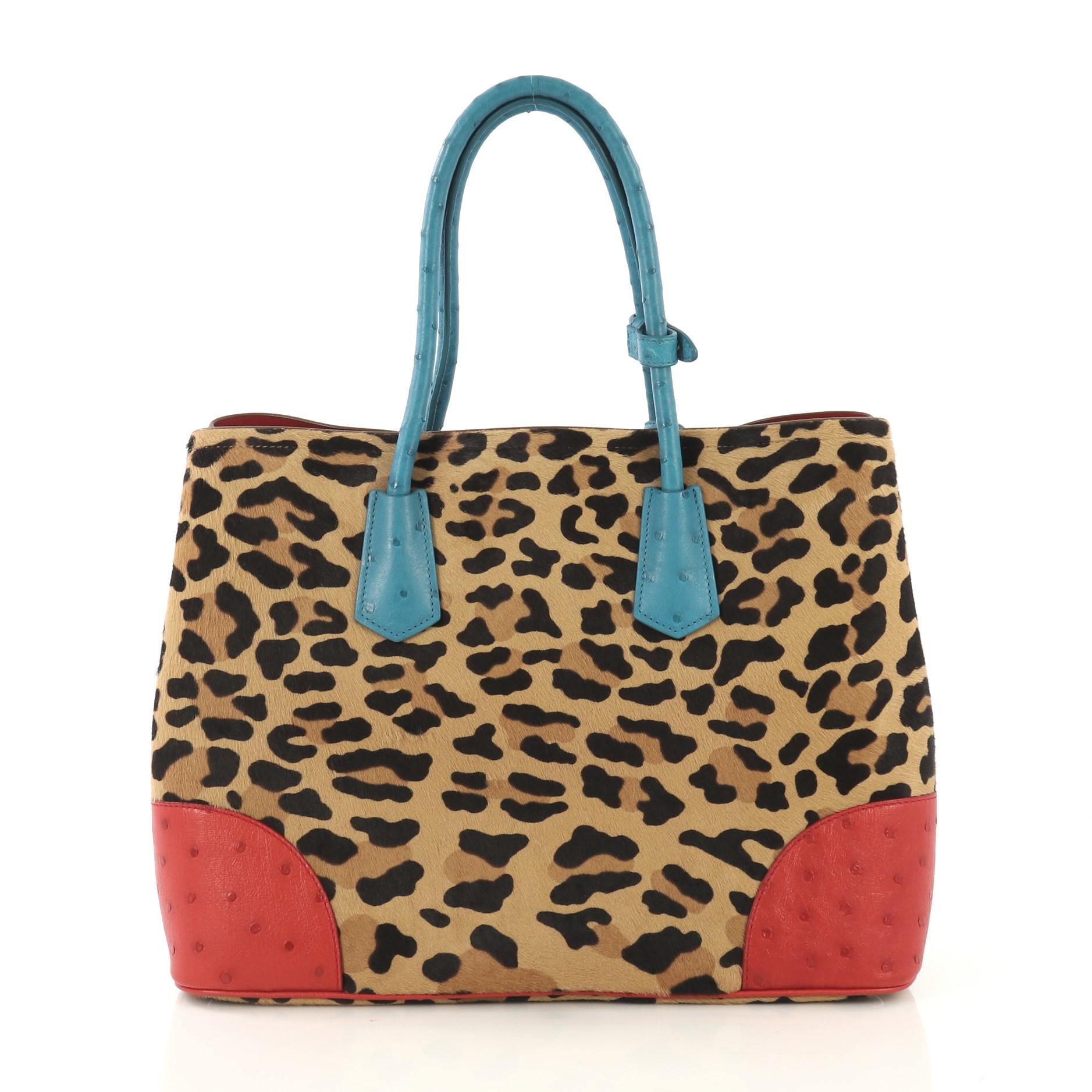 pony hair ostrich suede