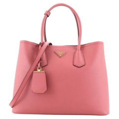 Prada Cuir Double Tote Saffiano Leather Large
