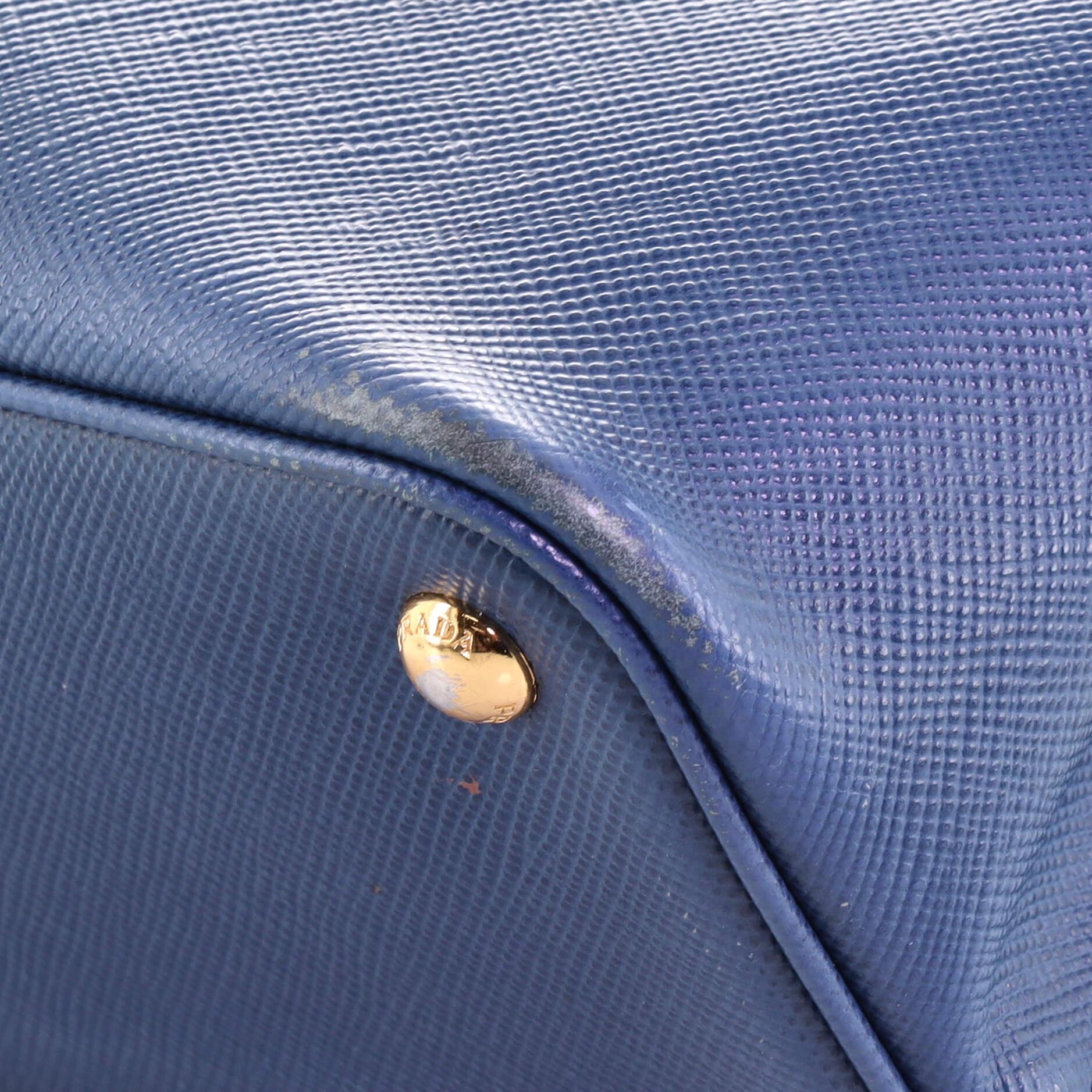 Prada Cuir Double Tote Saffiano Leather Medium 2