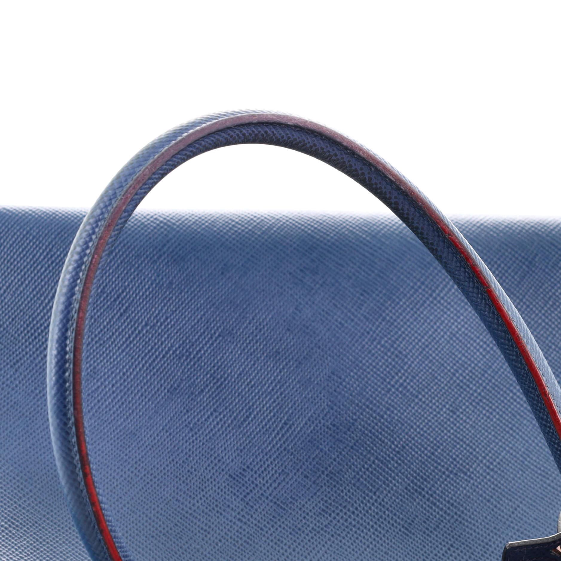 Prada Cuir Double Tote Saffiano Leather Medium 3