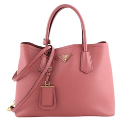 Prada Cuir Double Tote Saffiano Leather Medium