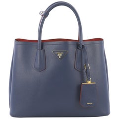 Prada Cuir Double Tote Saffiano Leather Medium