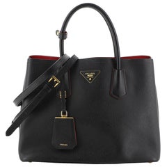 Prada Cuir Double Tote Saffiano Leather Medium Prada Cuir Double Tote Saffiano Leather Medium