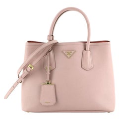 Prada Cuir Double Tote Saffiano Leather Medium