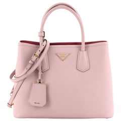 Prada Cuir Double Tote Saffiano Leather Medium