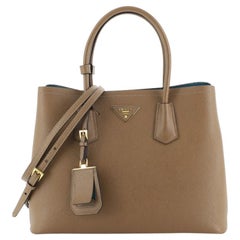 Prada Cuir Double Tote Saffiano Leather Medium