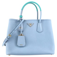 Prada Cuir Double Tote Saffiano Leather Medium
