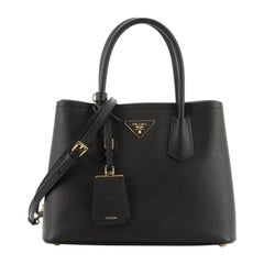 Prada Cuir Double Tote Saffiano Leather Small Prada Cuir Double Tote Saffiano Leather Small