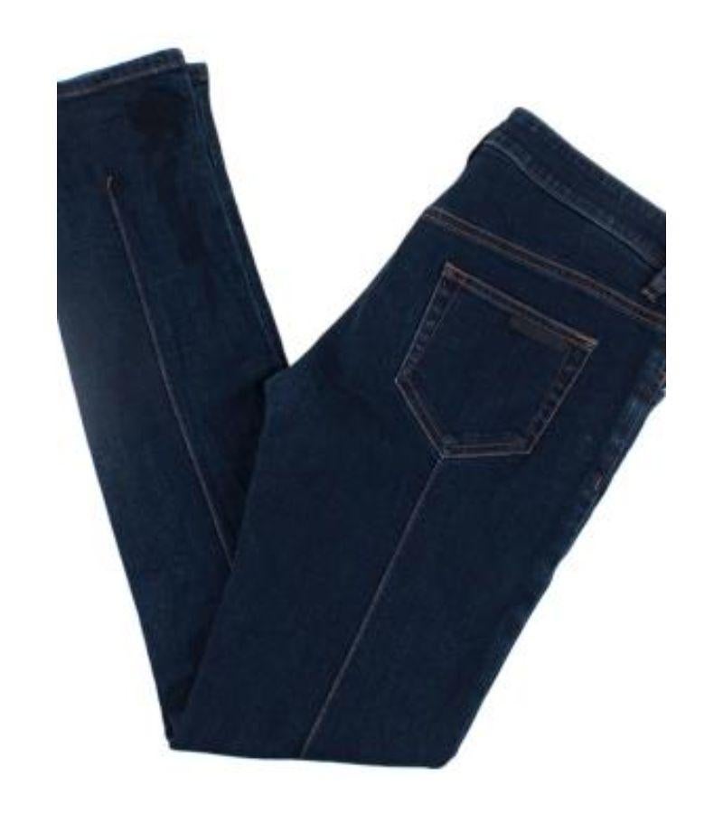 Prada Dark Blue Denim Jeans In Good Condition For Sale In London, GB