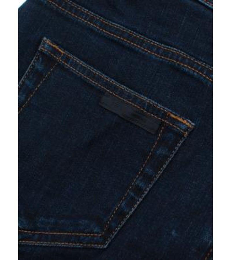 Women's Prada Dark Blue Denim Jeans For Sale