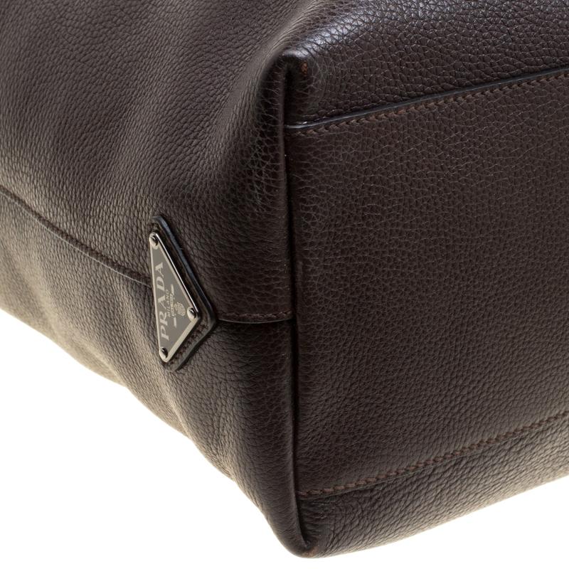 Prada Brown Luggage & Holdalls Men main image 1