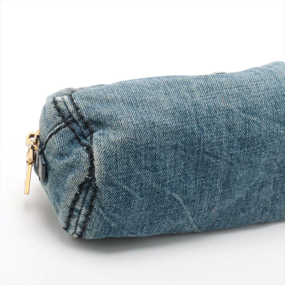 Prada - Pochette en denim - Bleu 2