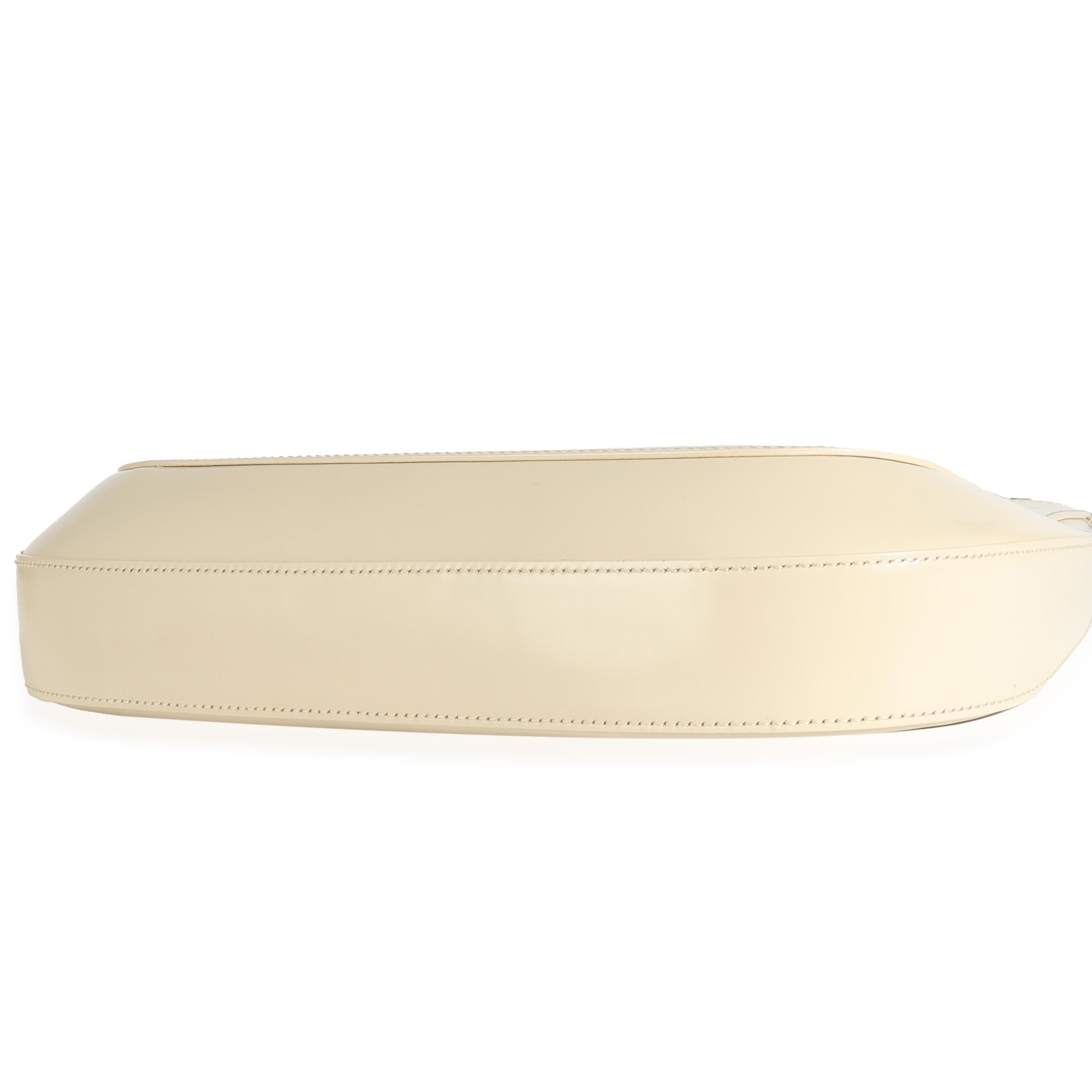 Prada Desert Beige Brushed Calfskin Cleo Shoulder Bag For Sale 1