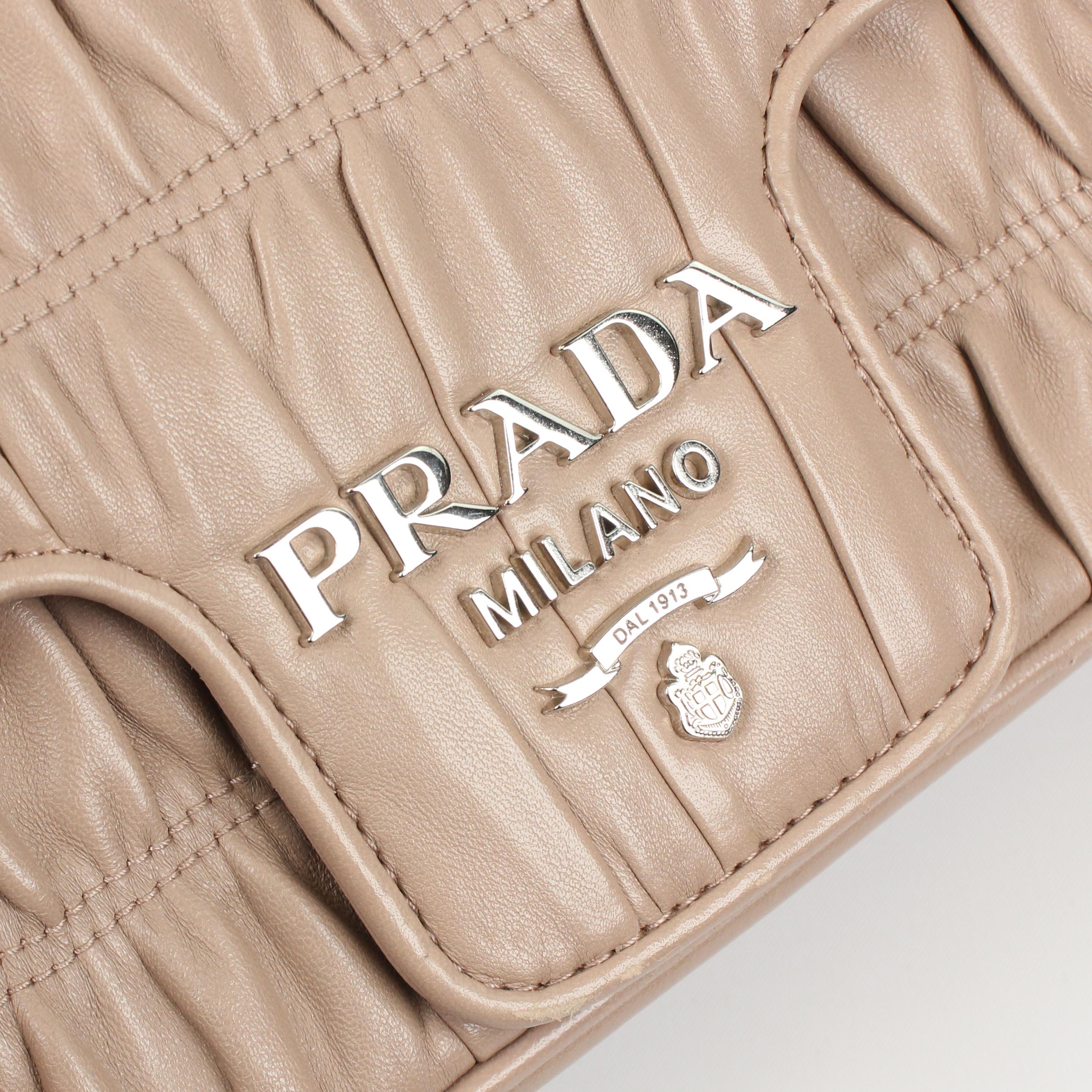 Prada Diagramme Crossbody Bag in Leather 4
