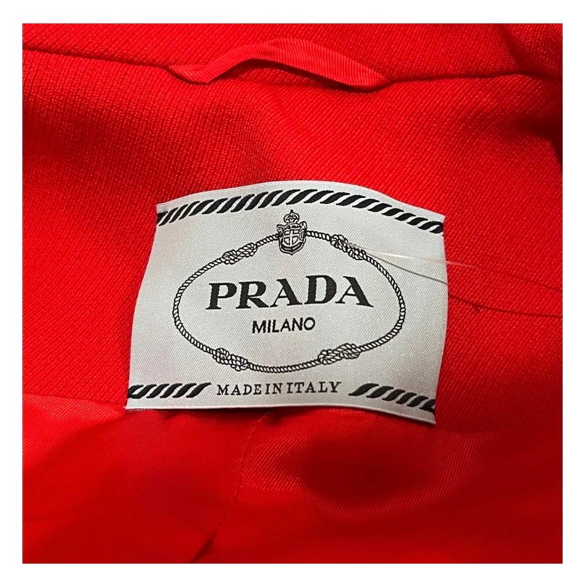 Women's Prada Double-Breasted Jacket Spring2019