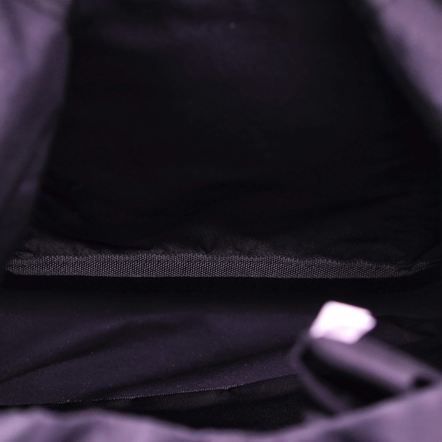 Women's or Men's Prada Double Buckle Backpack Tessuto Large