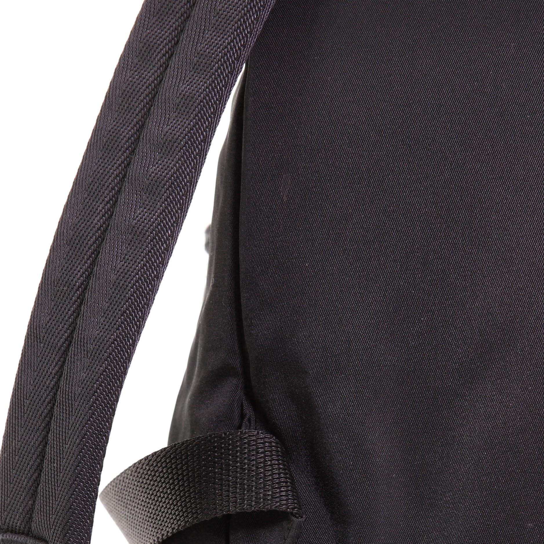 Prada Double Front Pocket Backpack Tessuto Medium 3