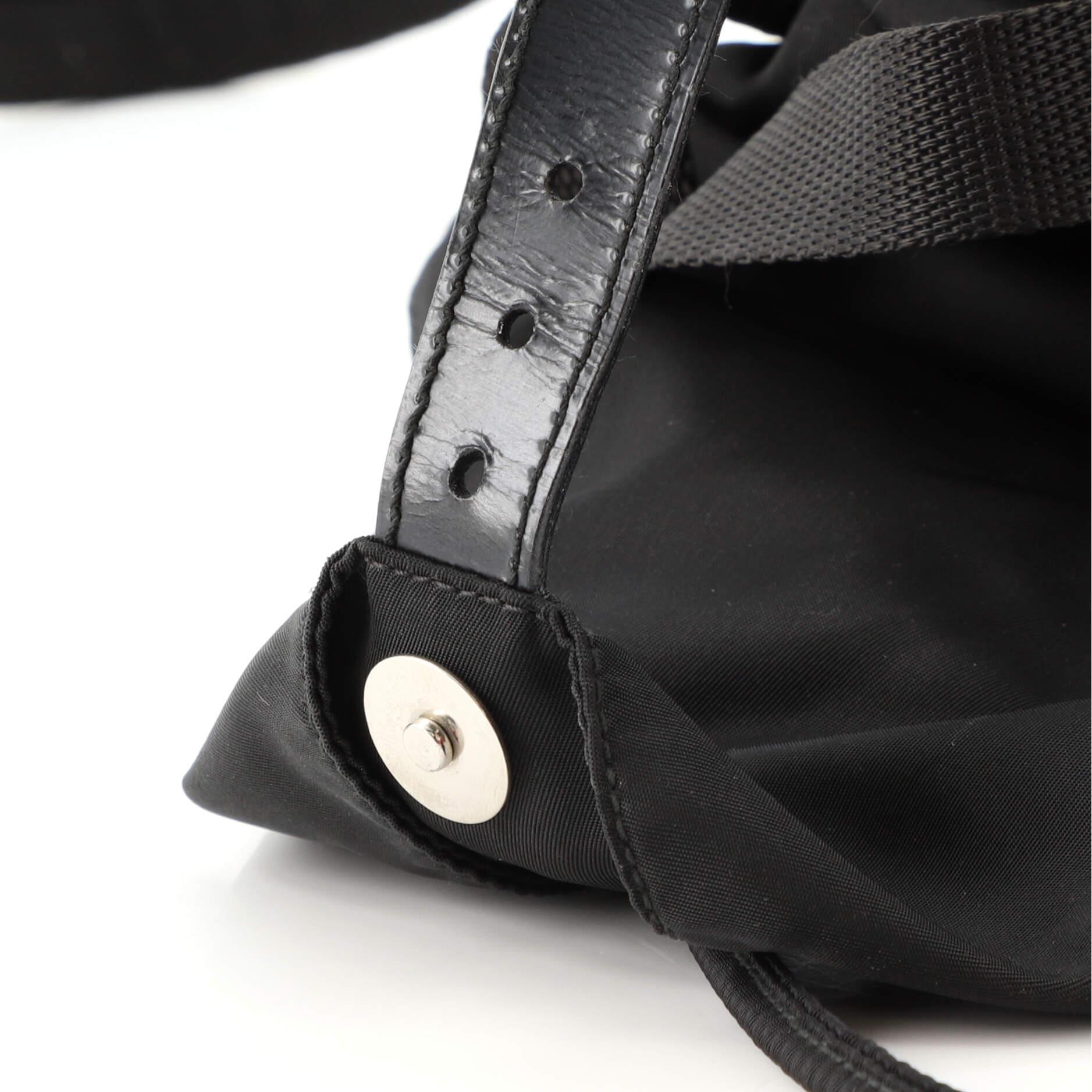 Prada Double Front Pocket Backpack Tessuto Medium 4