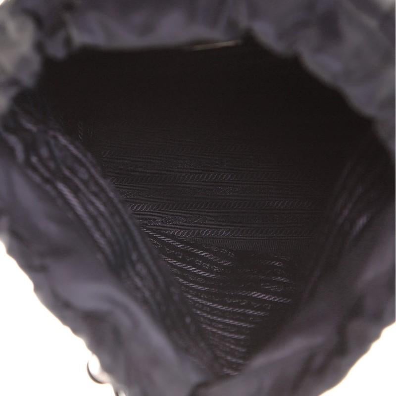 Women's or Men's Prada Double Front Pocket Backpack Tessuto Small