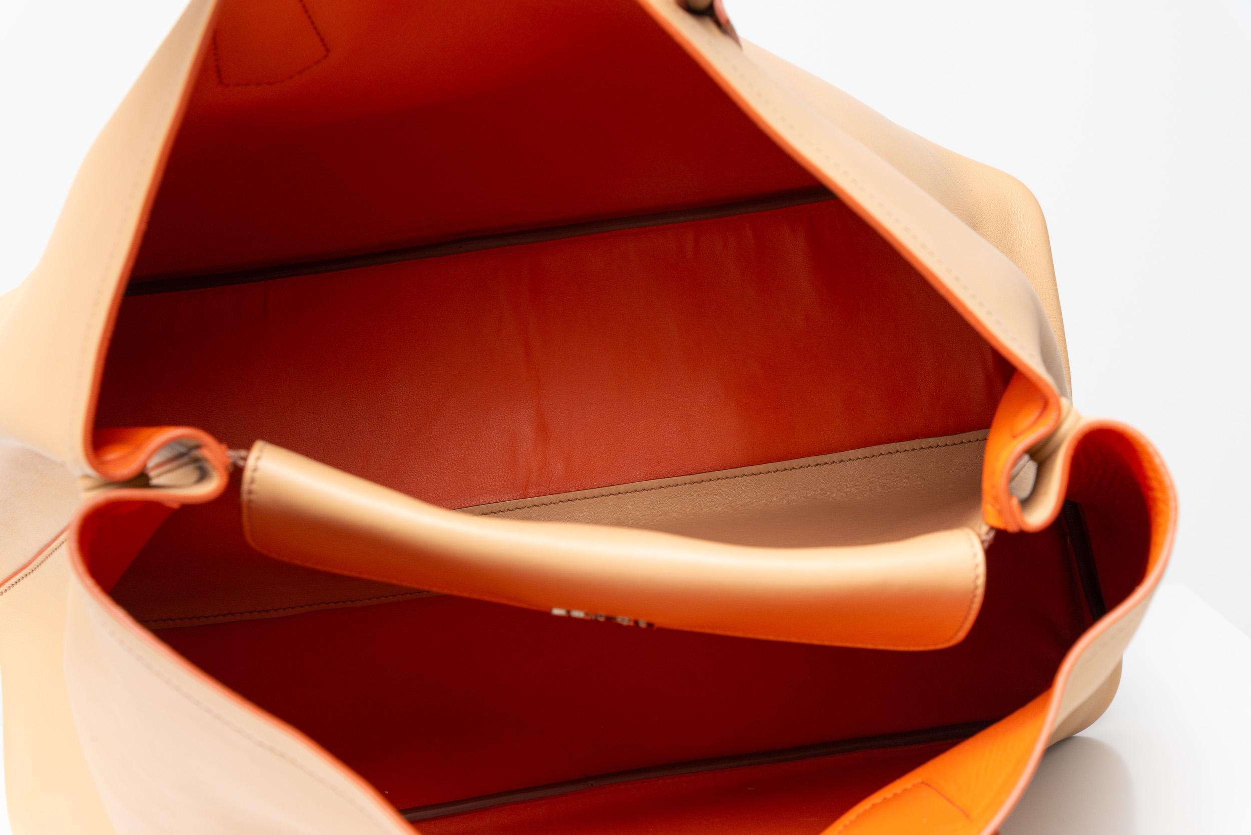 Prada Double Large Caramel Bag Beige 9