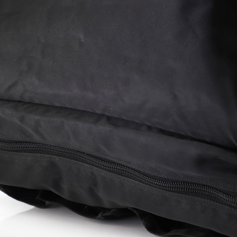 Prada Double Pocket Messenger Bag Tessuto Medium at 1stDibs