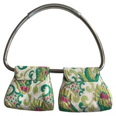 Prada Double Pocket Satin Handle Bag, Spring Summer 2003 Runway