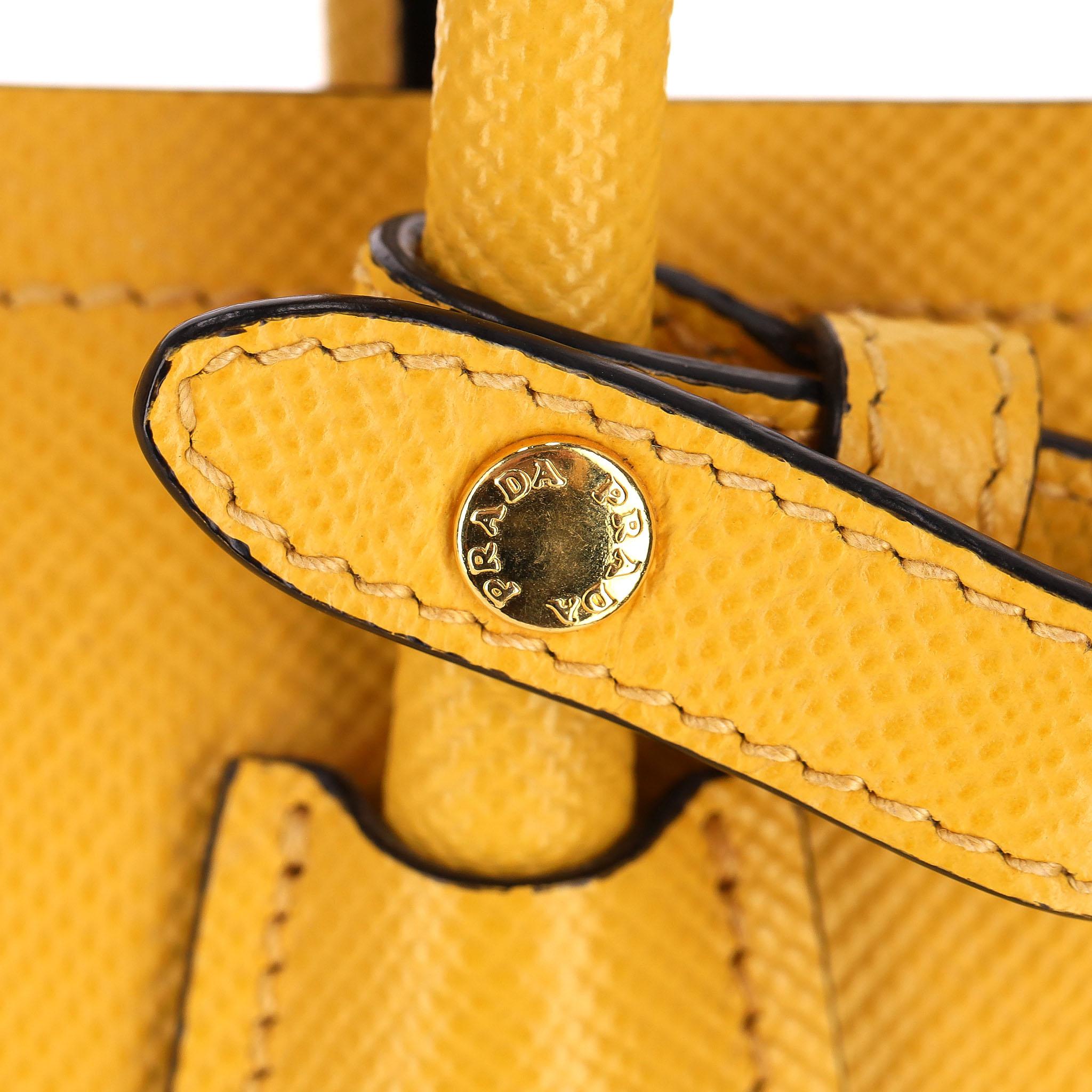 Prada Double Saffiano Leather Large Tote Bag en vente 6