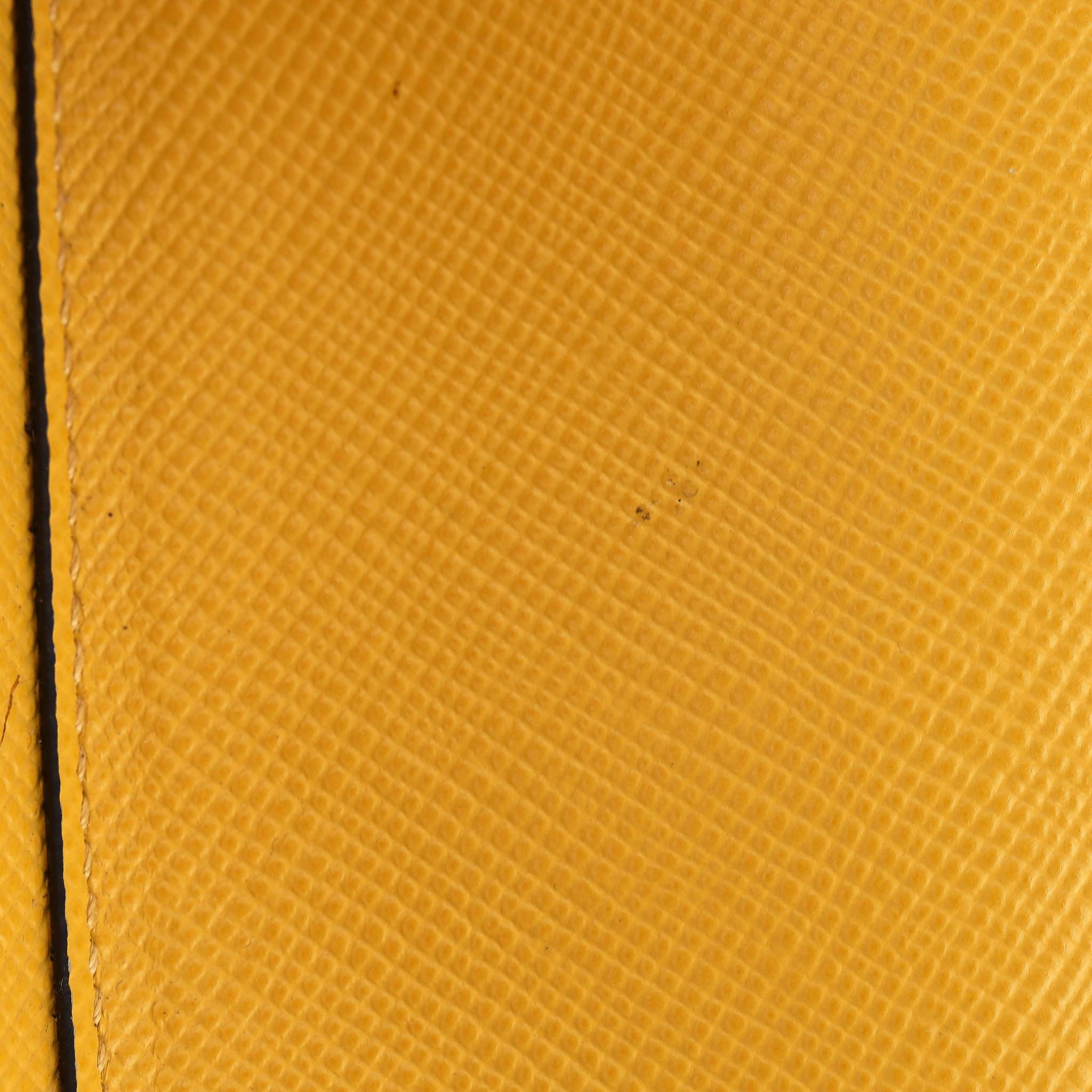 Prada Double Saffiano Leather Large Tote Bag en vente 10