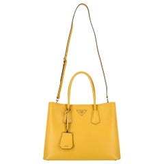 Prada Double Saffiano Leather Large Tote Bag