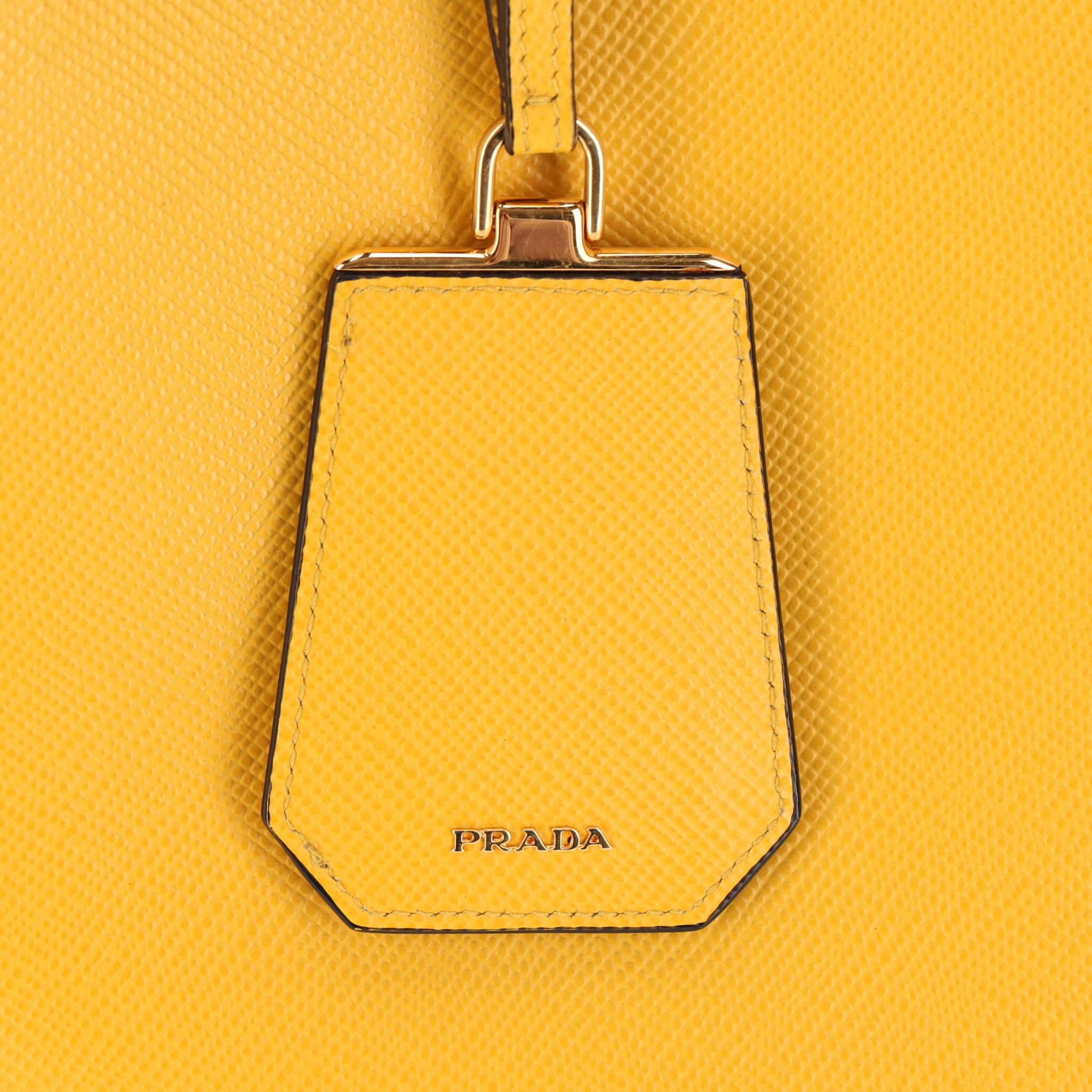 Prada Double Saffiano Leather Large Tote Bag en vente 3