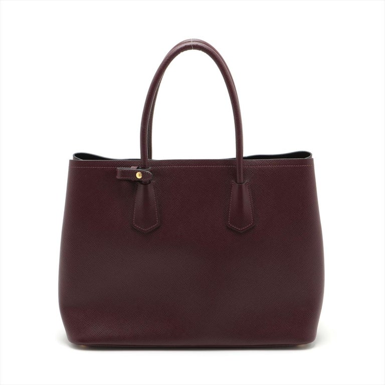 Burgundy prada bag sale