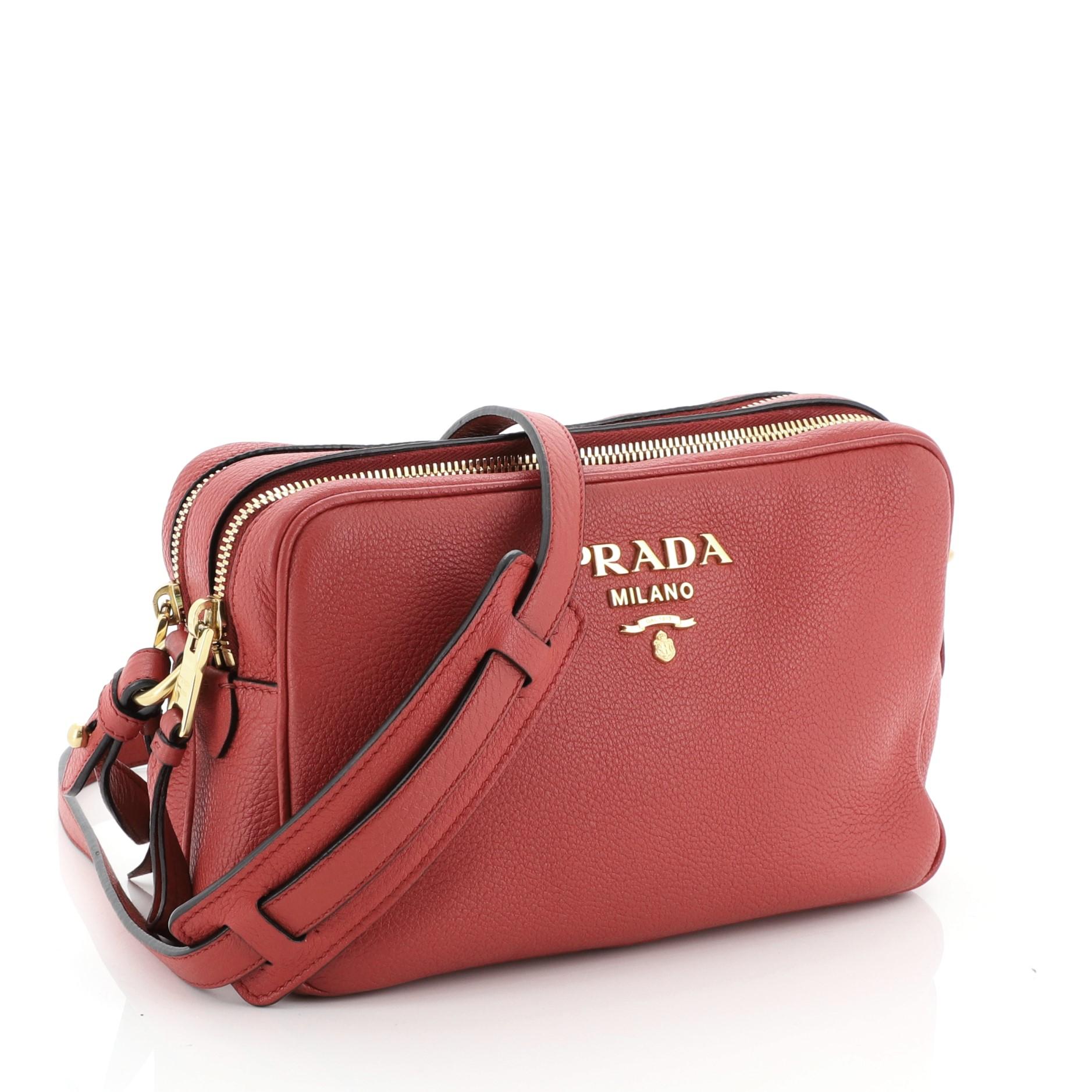 prada vitello daino camera bag