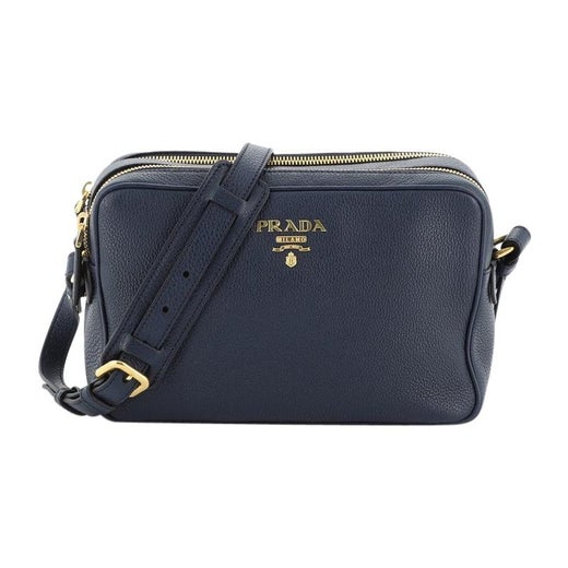 Prada Vitello Phenix Leather Flap Crossbody Bag in 2023  Leather handbags  crossbody, Black cross body bag, Neutral bag