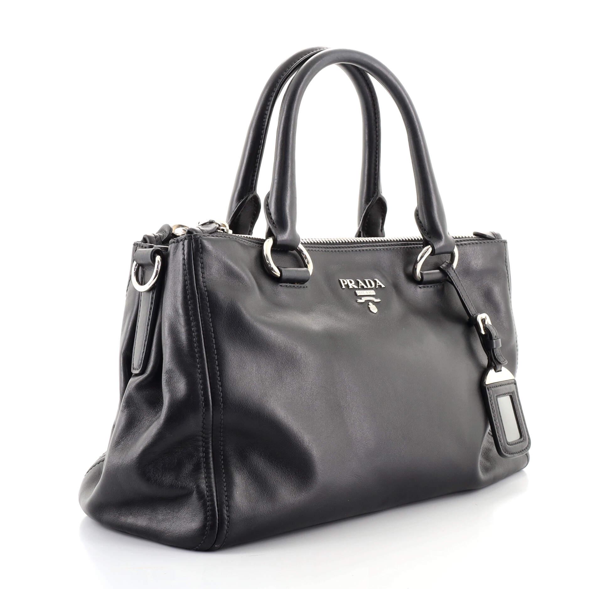 prada soft calf tote